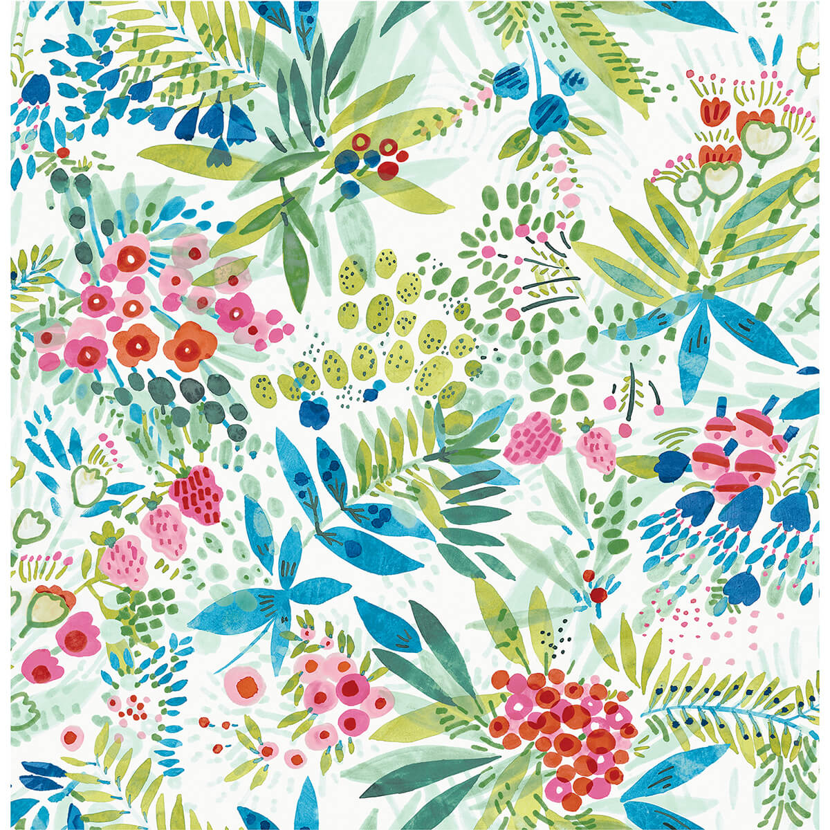 brights-naupaka-peel-and-stick-wallpaper-york-wallcoverings-nus4308 - York Wallcoverings Wallpaper