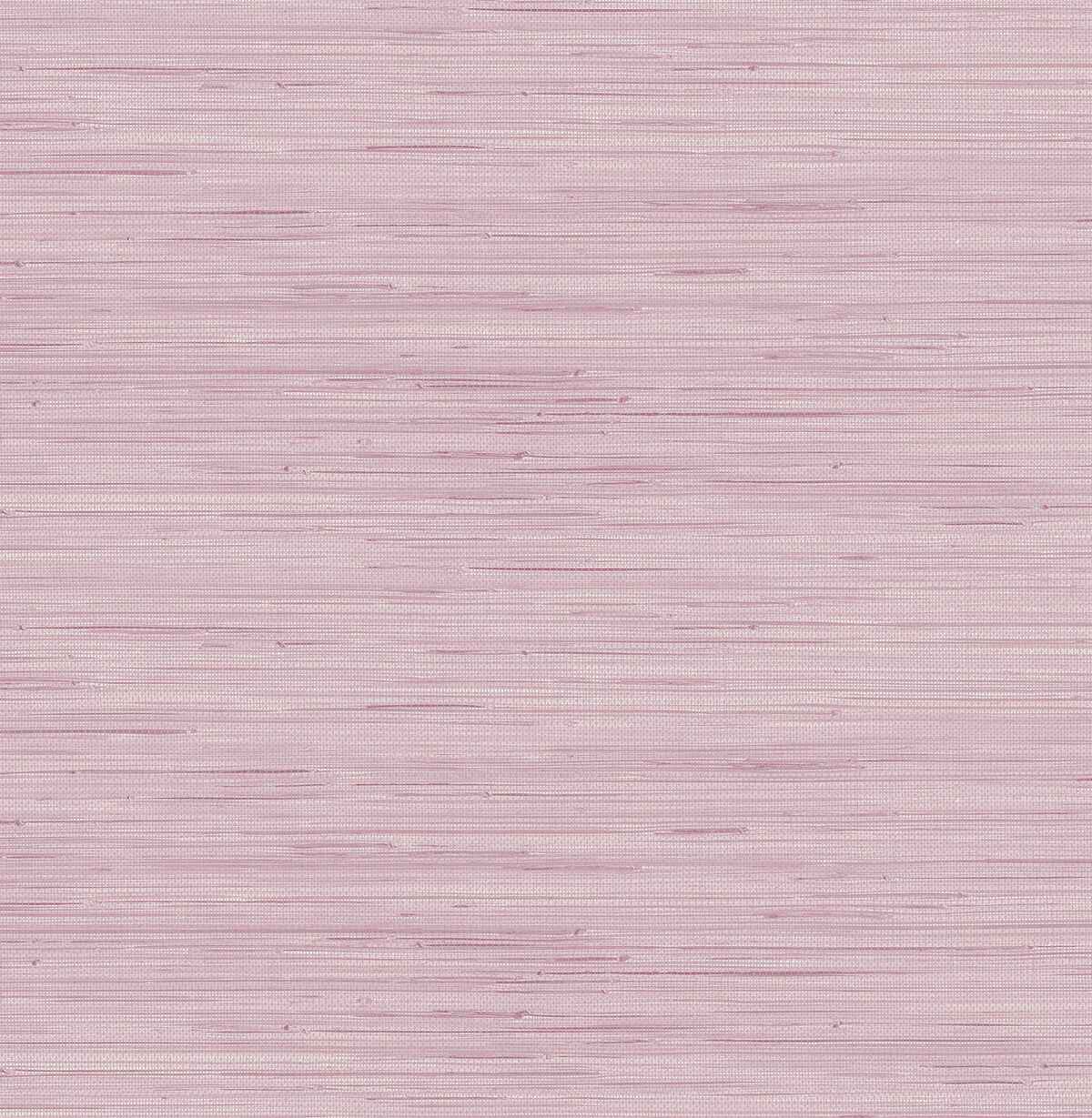 Lilac Classic Faux Grasscloth Peel and Stick Wallpaper - York Wallcoverings - SSS4571