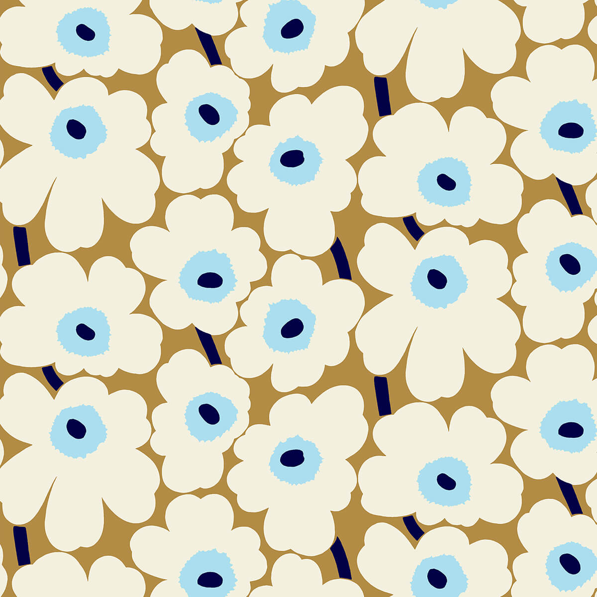 beige-pieni-unikko-peel-and-stick-wallpaper-york-wallcoverings-mks4495 - York Wallcoverings Wallpaper