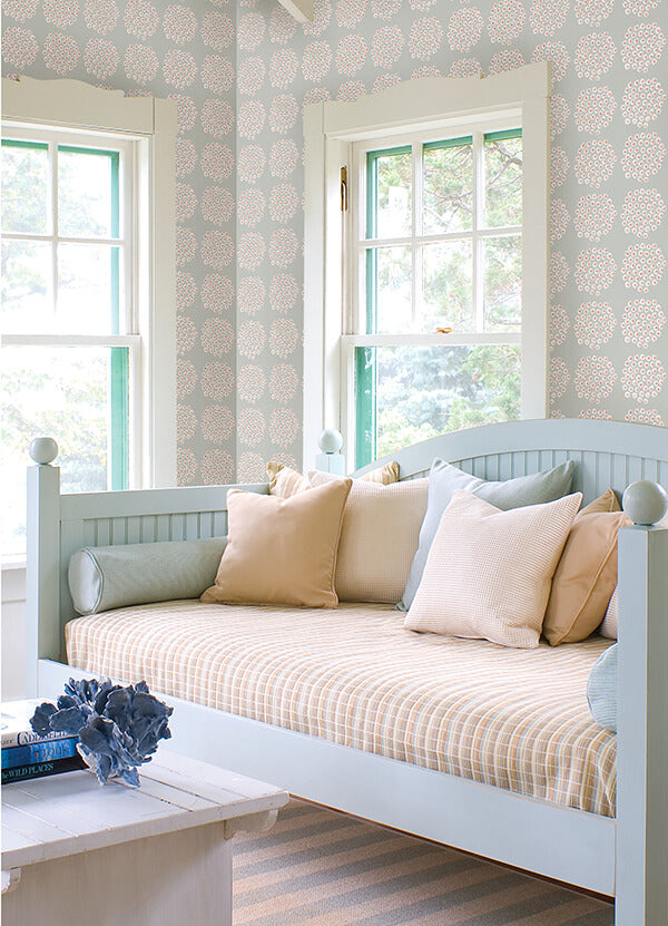 grey-puketti-peel-and-stick-wallpaper-york-wallcoverings-mks4496 - York Wallcoverings Wallpaper