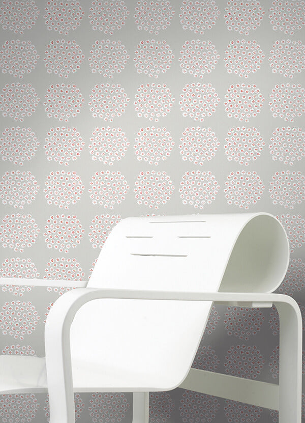 grey-puketti-peel-and-stick-wallpaper-york-wallcoverings-mks4496 - York Wallcoverings Wallpaper