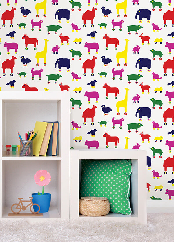 multi-rulla-peel-and-stick-wallpaper-york-wallcoverings-mks4502 - York Wallcoverings Wallpaper