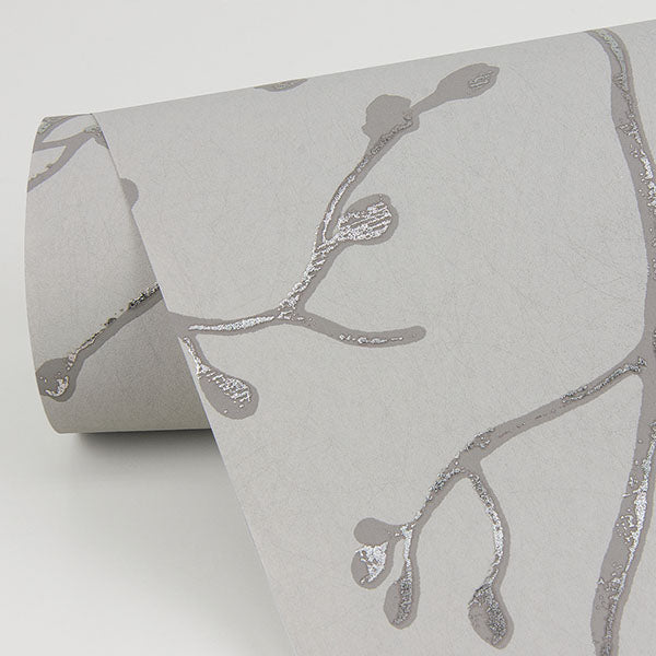 koura-silver-branches-wallpaper-york-wallcoverings-2976-86453 - York Wallpaper Wallpaper
