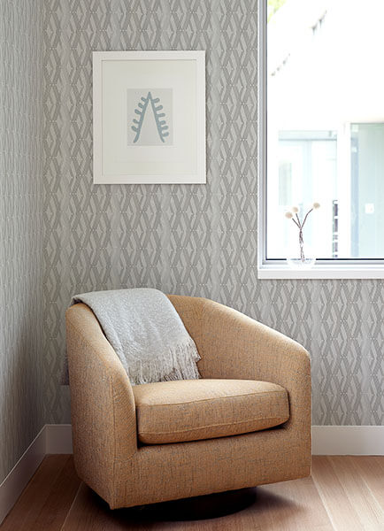 ushas-taupe-diamond-wallpaper-york-wallcoverings-2976-86533 - York Wallcoverings Wallpaper