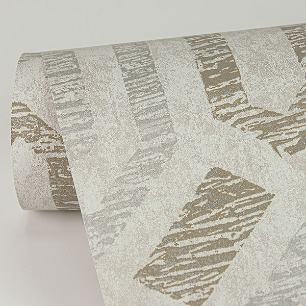 latona-platinum-diamond-geometric-wallpaper-york-wallcoverings-2976-86539 - York Wallpaper Wallpaper