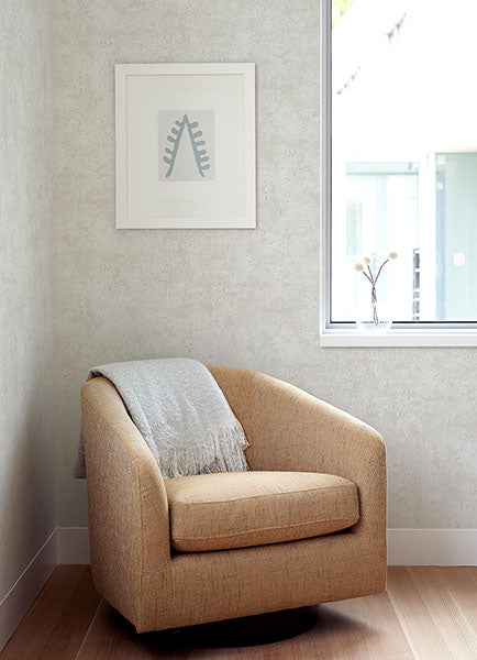 Kelui Silver Stucco Wallpaper - York Wallcoverings - 2976-86550 - York Wallcoverings Wallpaper