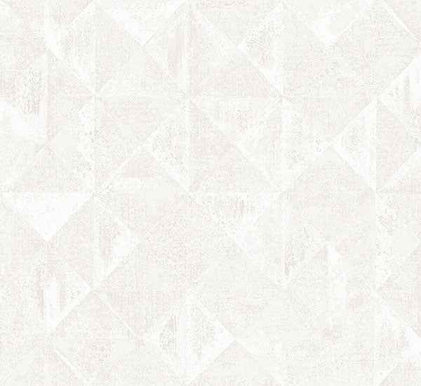 Demir Dove Distressed Geometric Wallpaper - York Wallcoverings - 2976-86553 - York Wallcoverings Wallpaper