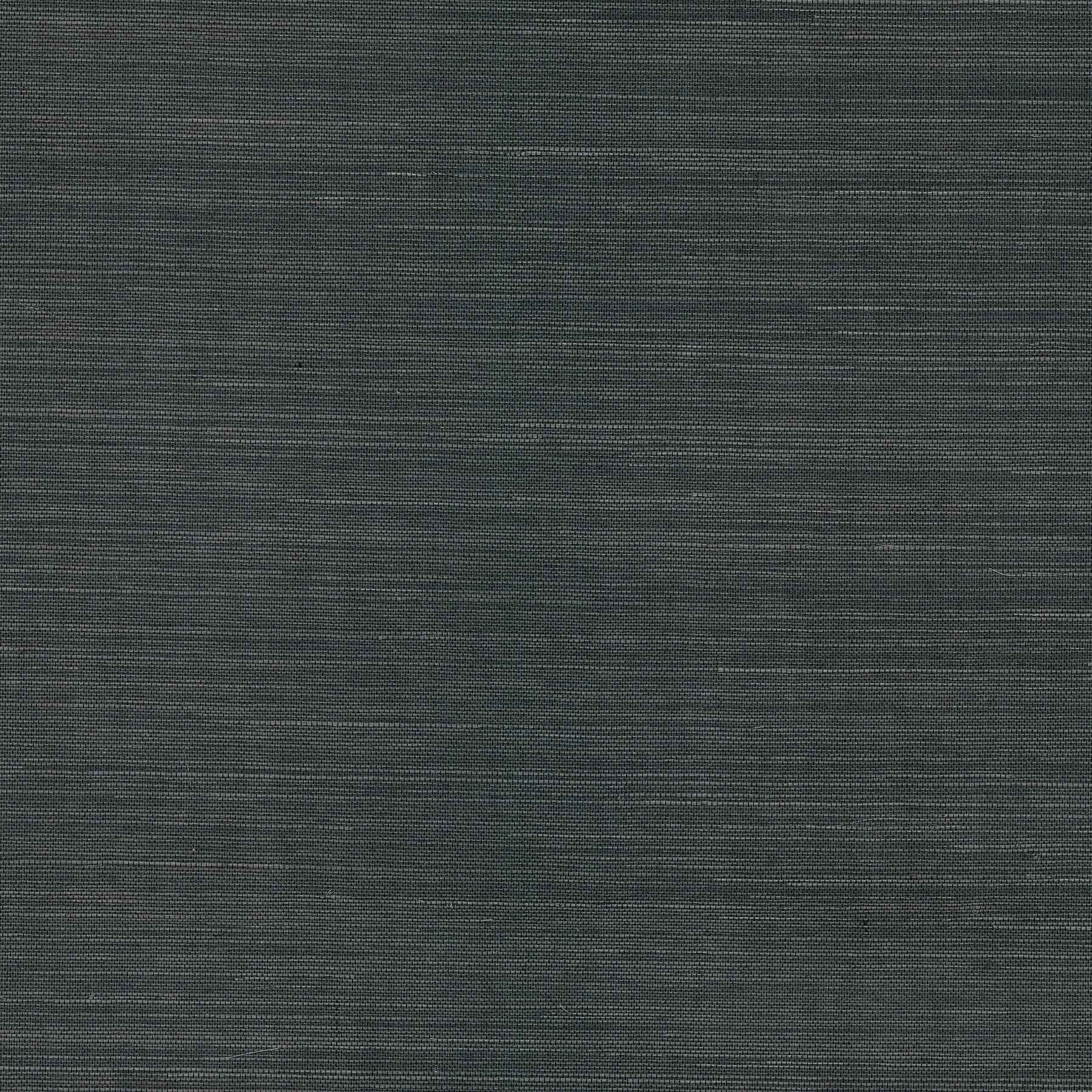 Kowloon Charcoal Sisal Grasscloth Wallpaper - York Wallcoverings - 2923-80075