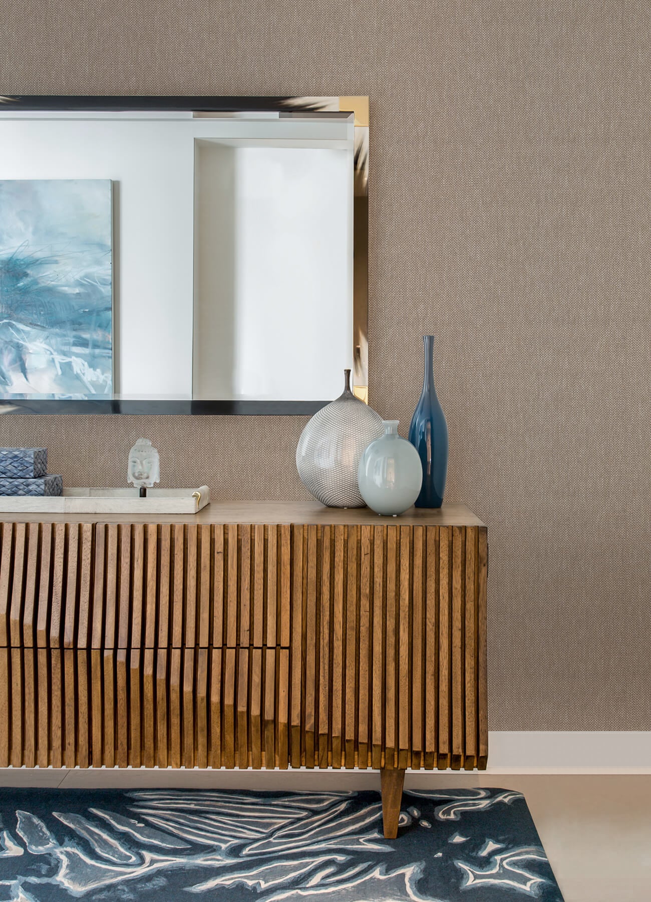 gaoyou-light-grey-paper-weave-wallpaper-york-wallcoverings-2923-80076 - York Wallcoverings Wallpaper