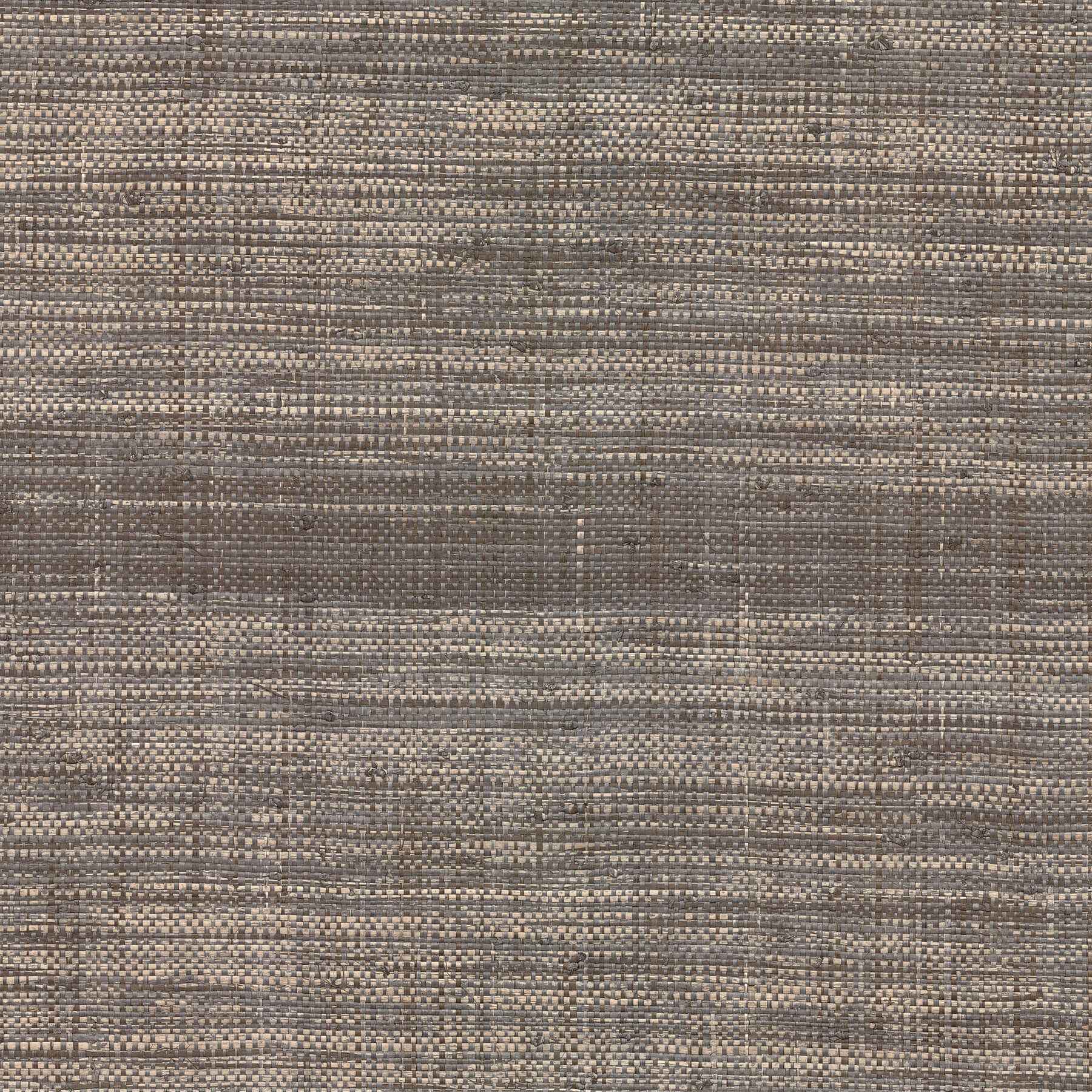 Cheng Grey Woven Grasscloth Wallpaper - York Wallcoverings - 2923-88019