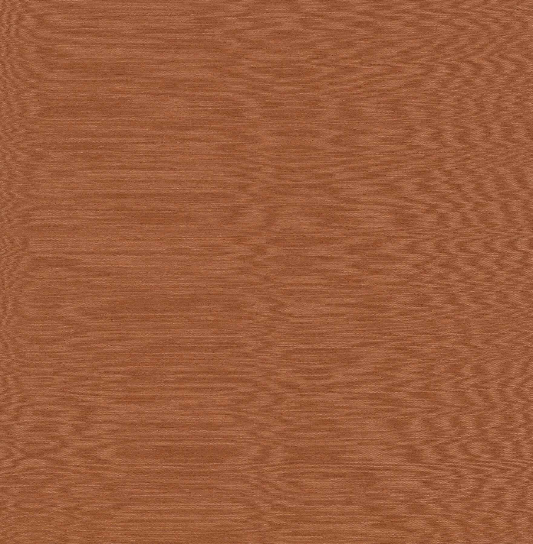 Yunri Burnt Sienna Sisal Grasscloth Wallpaper - York Wallcoverings - 2923-88057