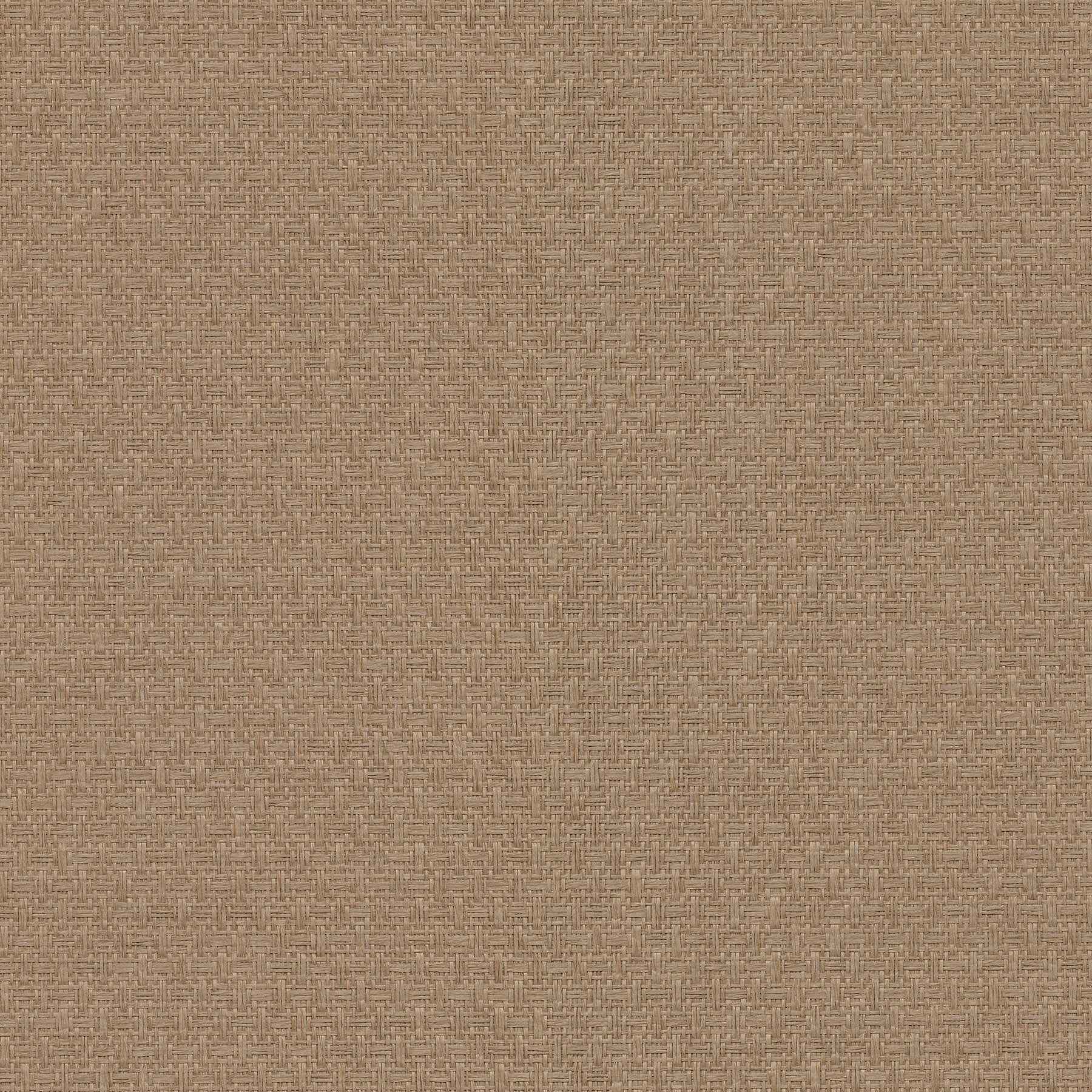Huiqing Brown Geometric Weave Wallpaper - York Wallcoverings - 2923-88067
