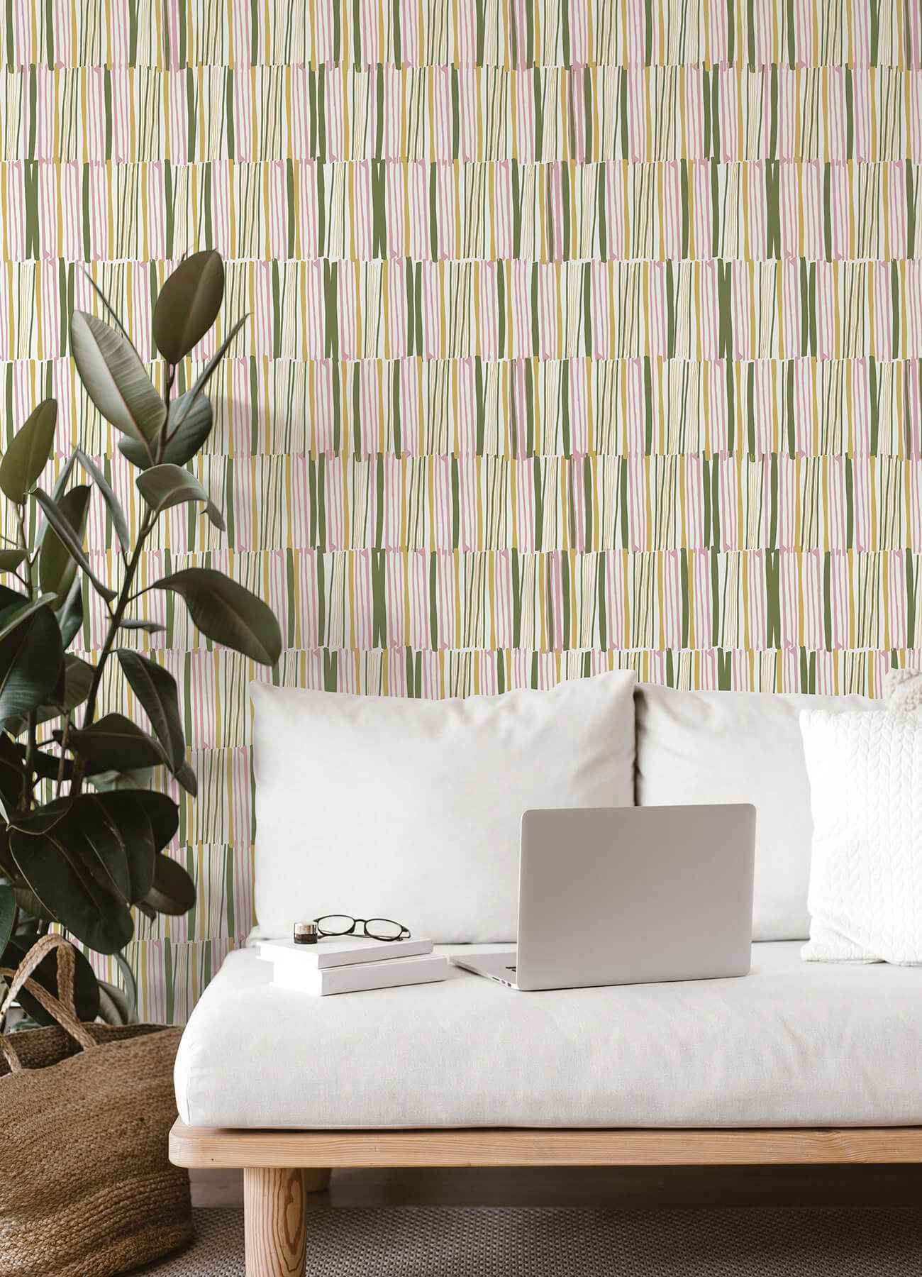 Yellow Thistle Peel & Stick Wallpaper - York Wallcoverings - LDS4581 - York Wallcoverings Wallpaper
