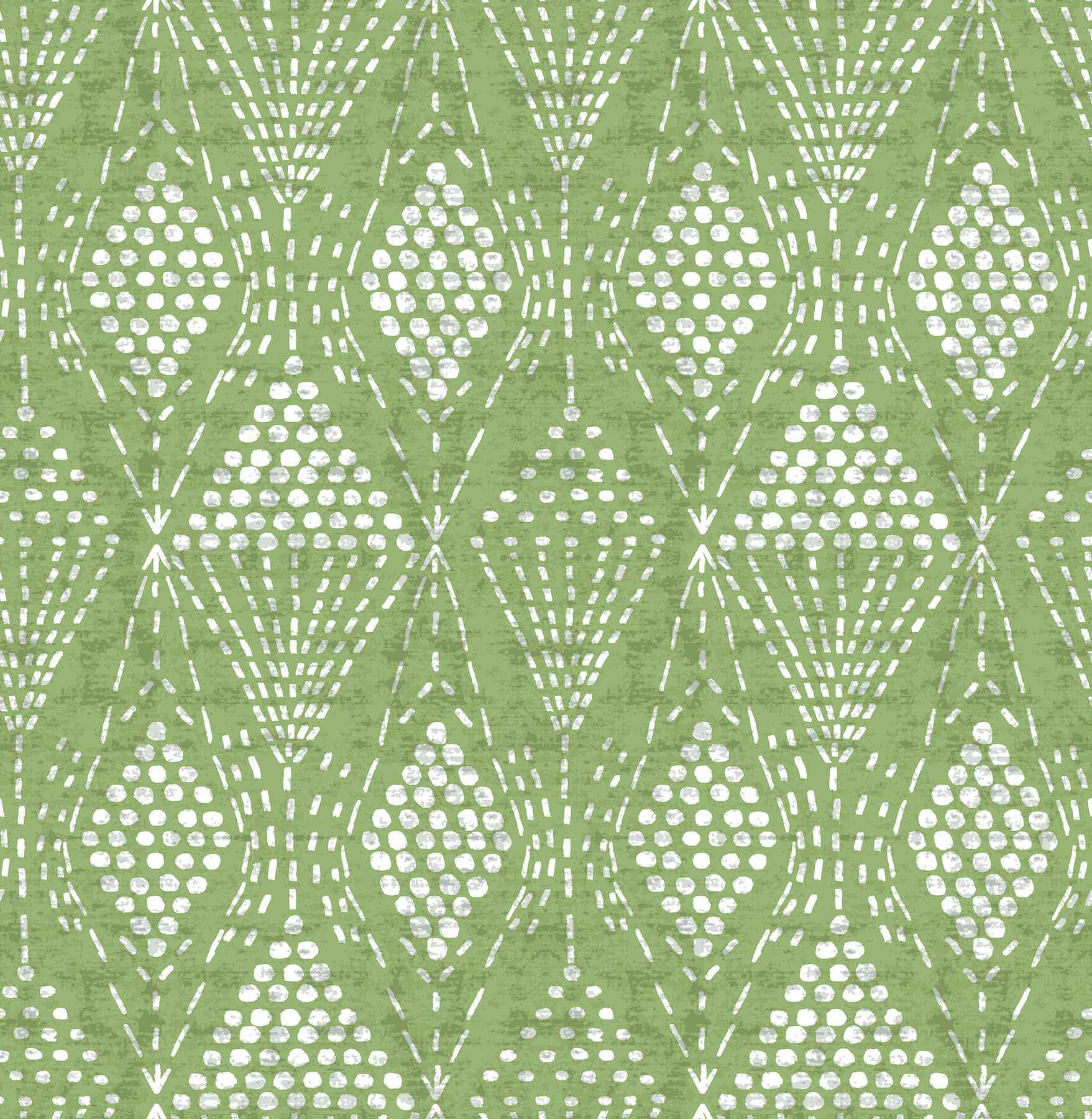 Grady Green Dotted Geometric Wallpaper - York Wallcoverings - 4081-26319 - York Wallcoverings Wallpaper
