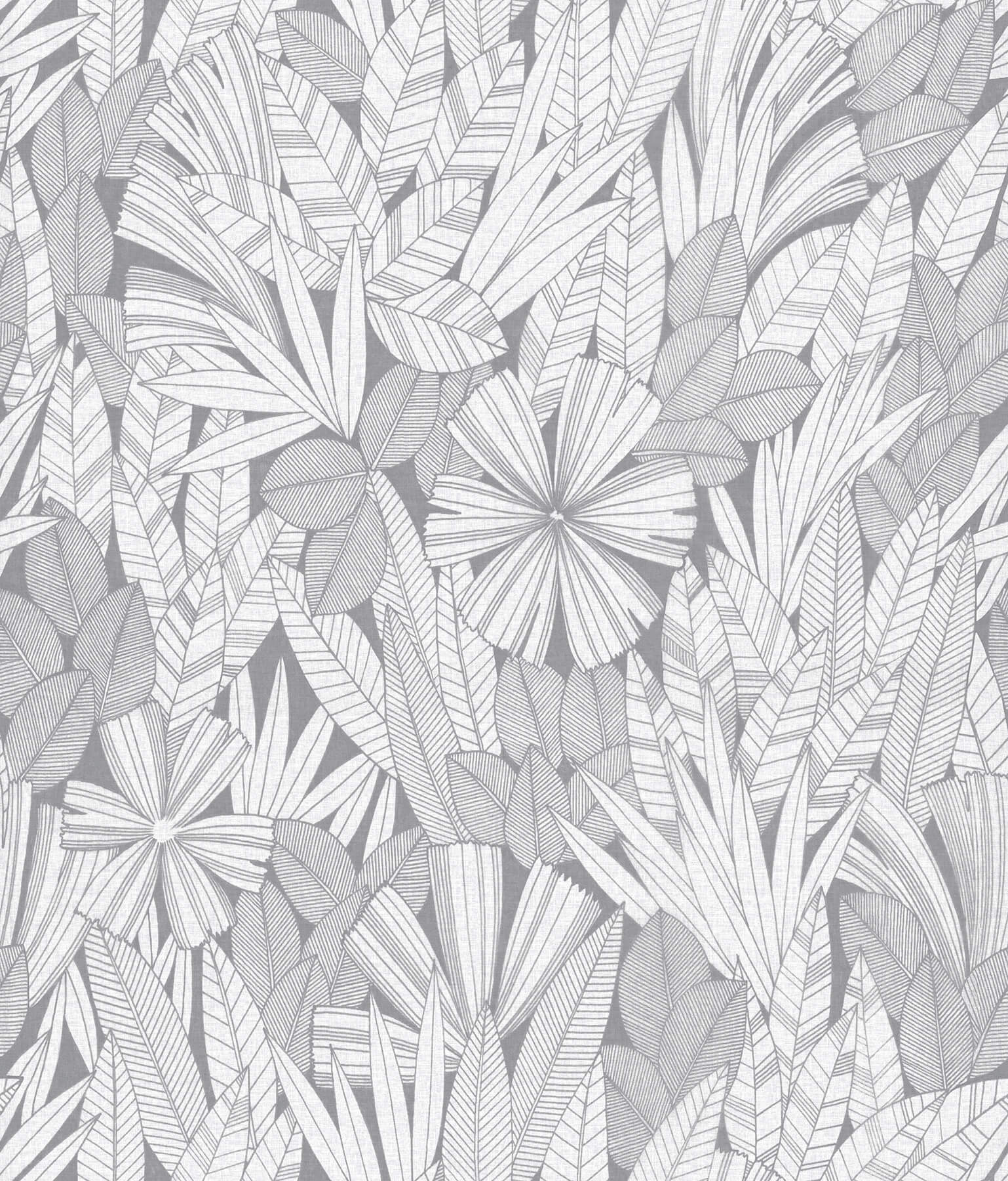 bannon-grey-leaves-wallpaper-york-wallcoverings-4081-26344 - York Wallcoverings Wallpaper