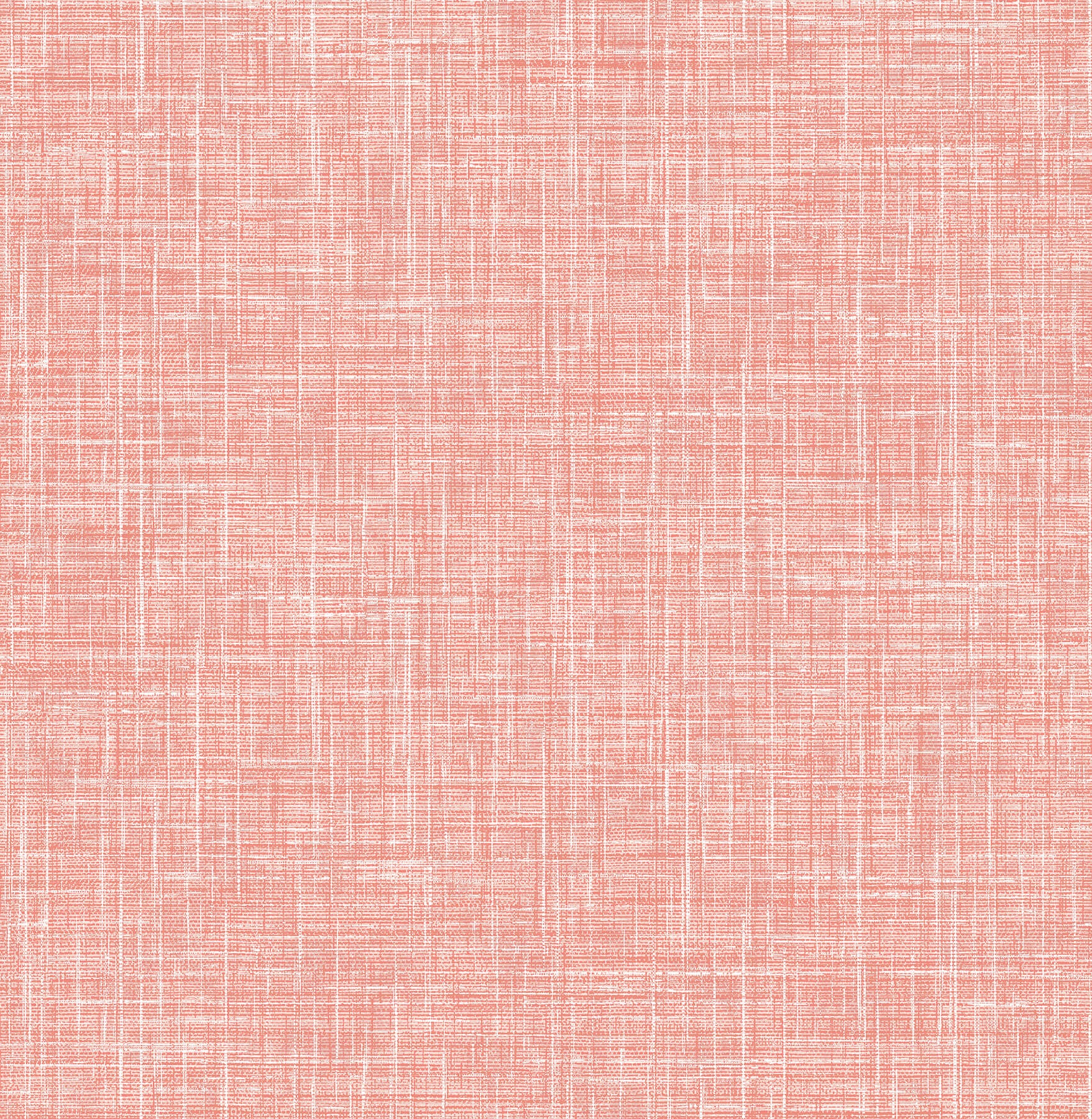 emerson-coral-faux-linen-wallpaper-york-wallcoverings-4081-26355 - York Wallcoverings Wallpaper