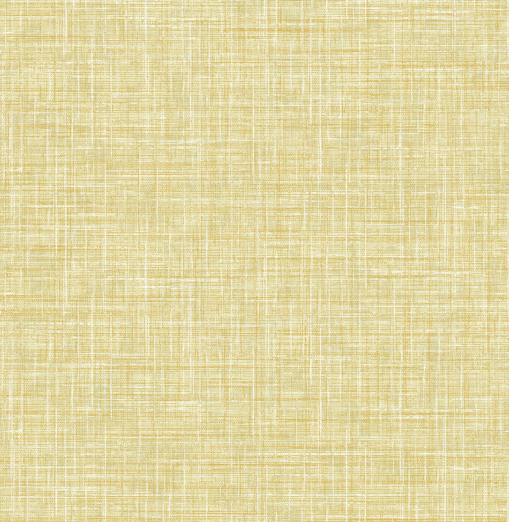 emerson-yellow-faux-linen-wallpaper-york-wallcoverings-4081-26356 - York Wallcoverings Wallpaper