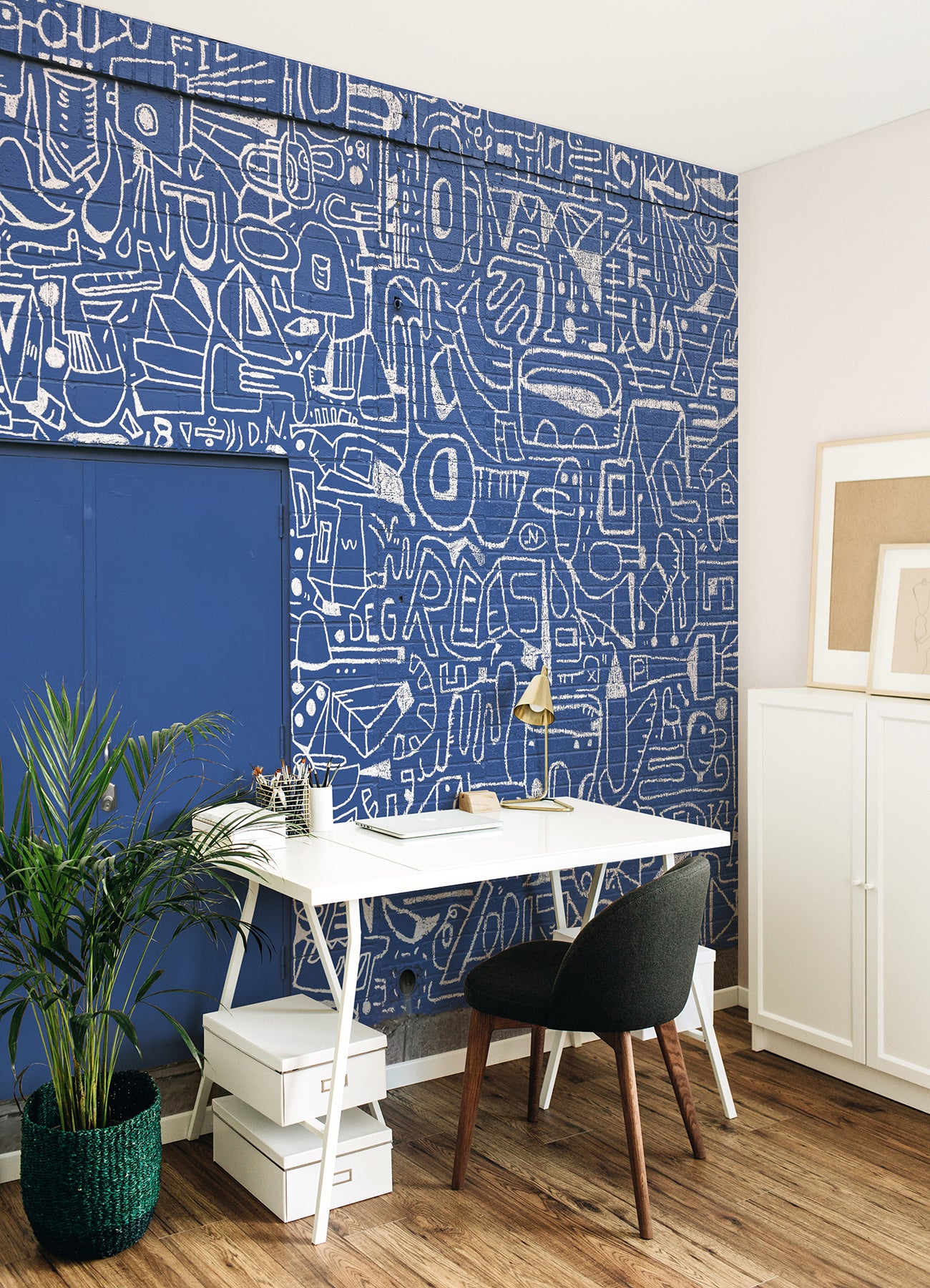 bushwick-bklyn-blue-wall-mural-york-wallcoverings-astm4130 - York Wallcoverings Wallpaper