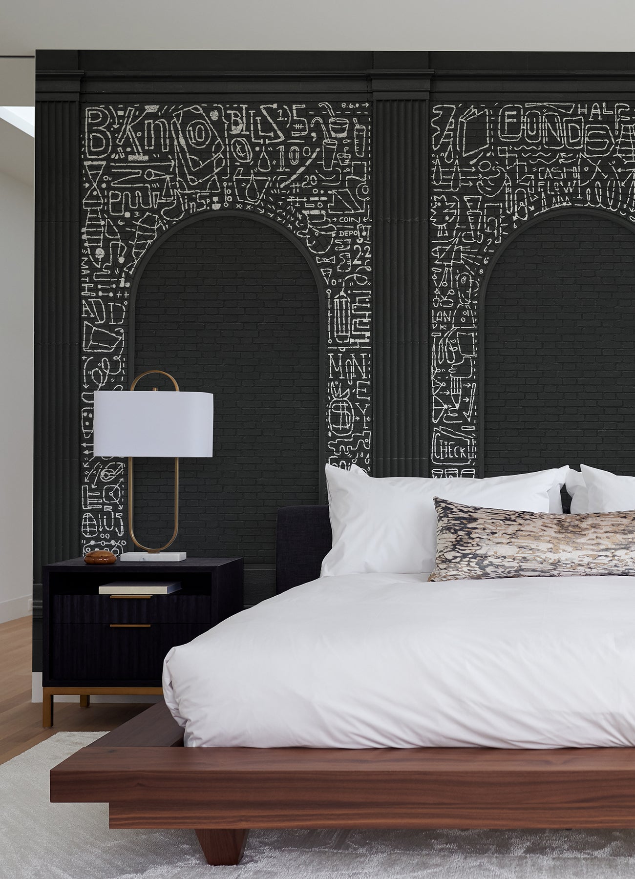 bklyn-bank-windows-black-wall-mural-york-wallcoverings-astm4131 - York Wallcoverings Wallpaper