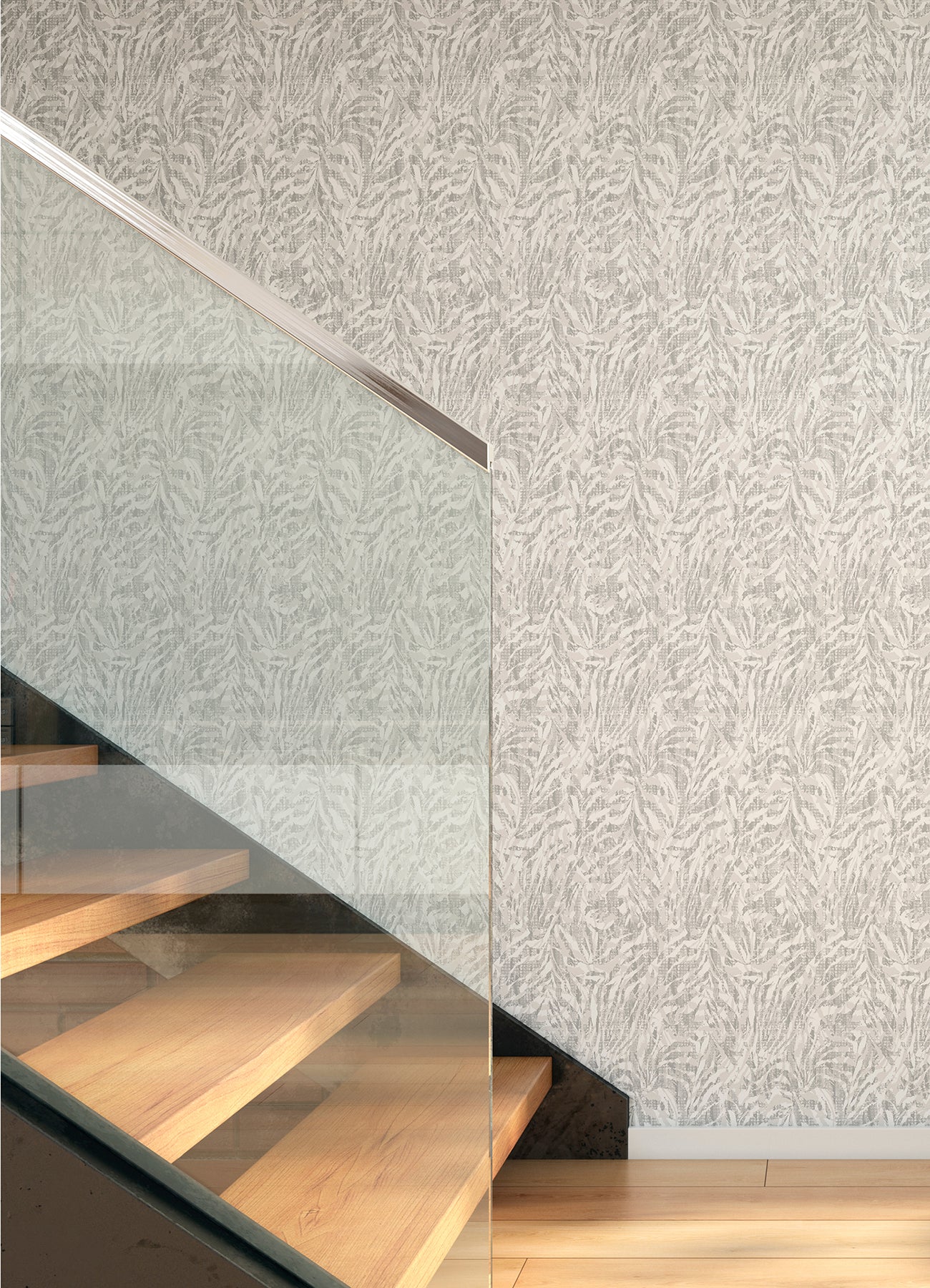 davy-light-grey-zebra-wallpaper-york-wallcoverings-wld53133w - York Wallcoverings Wallpaper