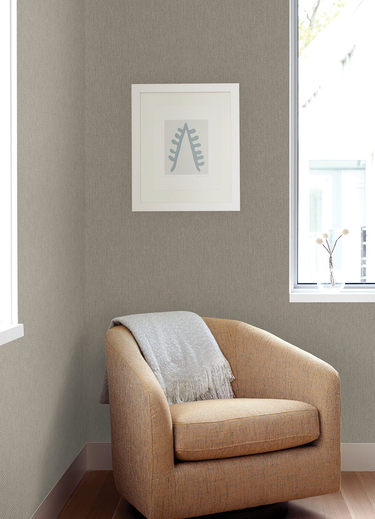 elbert-taupe-zig-zag-wallpaper-york-wallcoverings-4041-35908 - York Wallpaper Wallpaper