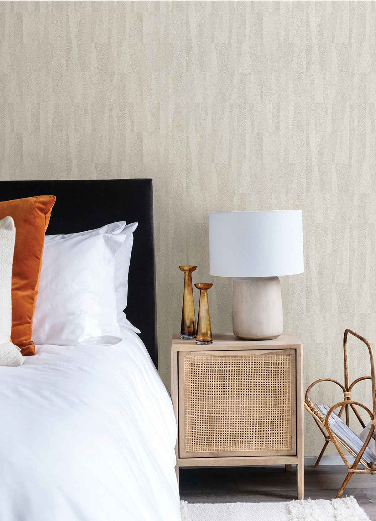 sutton-cream-textured-geometric-wallpaper-york-wallcoverings-4041-418903 - York Wallcoverings Wallpaper