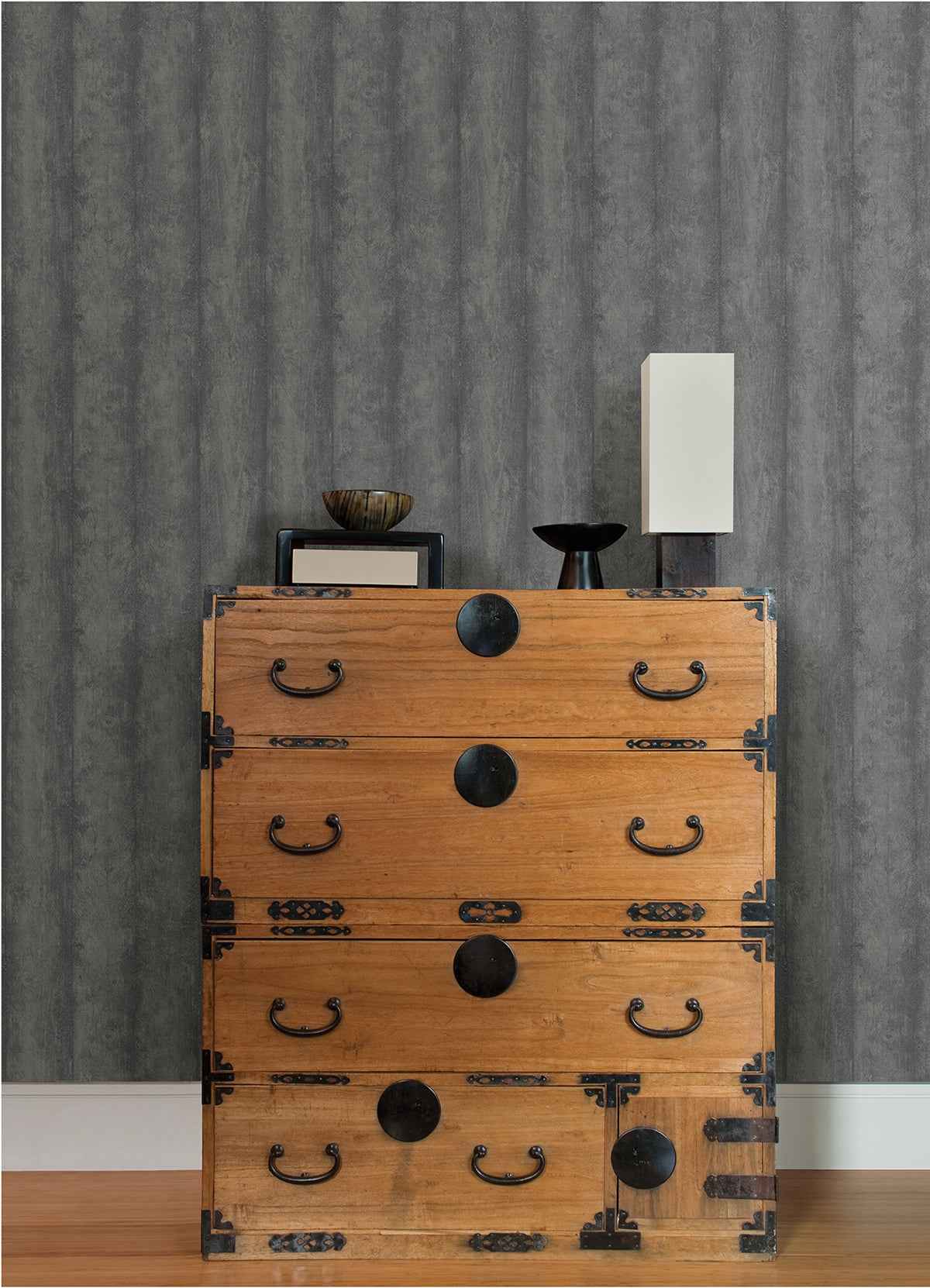flint-grey-wood-wallpaper-york-wallcoverings-4041-429435 - York Wallcoverings Wallpaper
