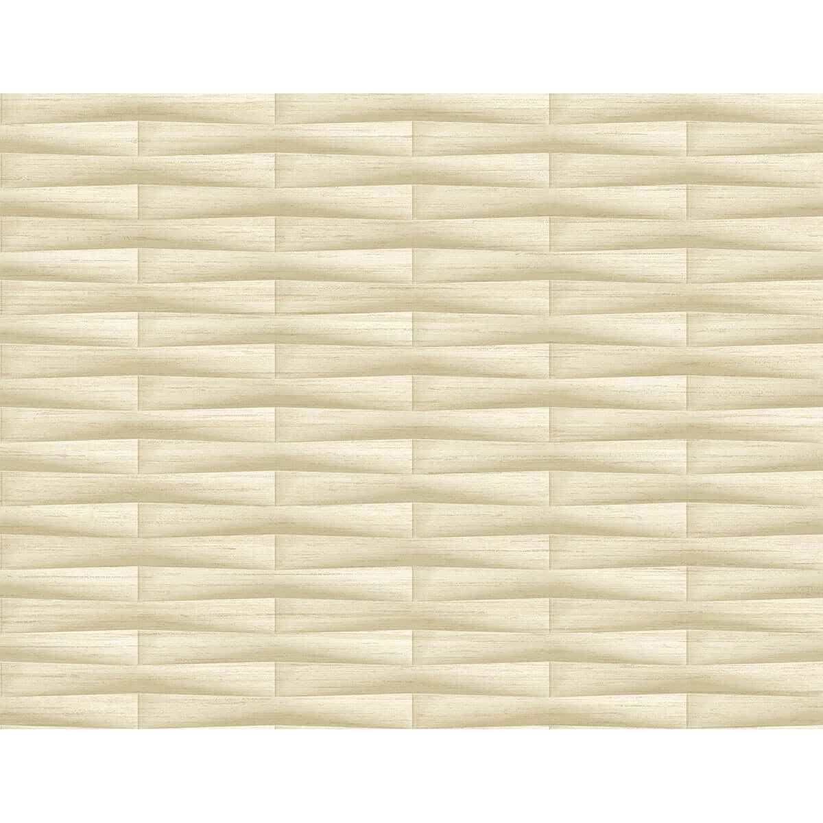 Gator Wheat Geometric Stripe Wallpaper - York Wallcoverings - 2988-70003 - York Wallcoverings Wallpaper