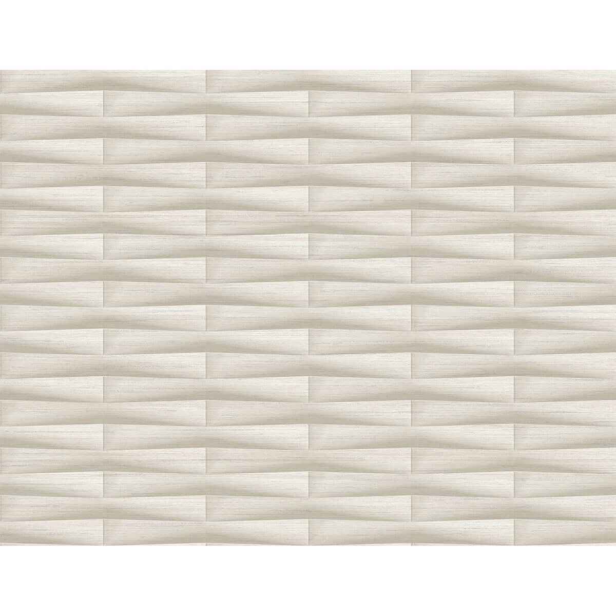 Gator Beige Geometric Stripe Wallpaper - York Wallcoverings - 2988-70013