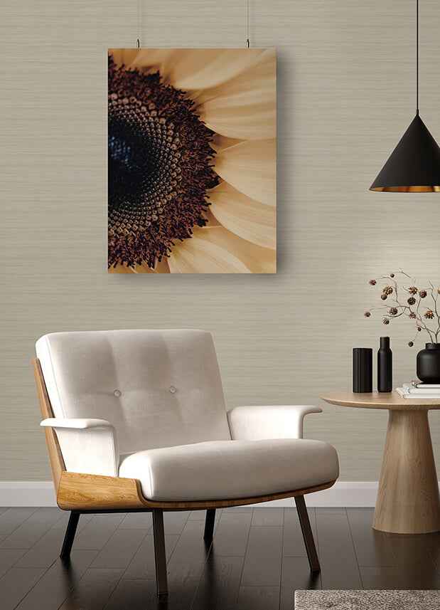 Shantung Cream Silk Wallpaper - York Wallcoverings - 2988-70103 - York Wallcoverings Wallpaper