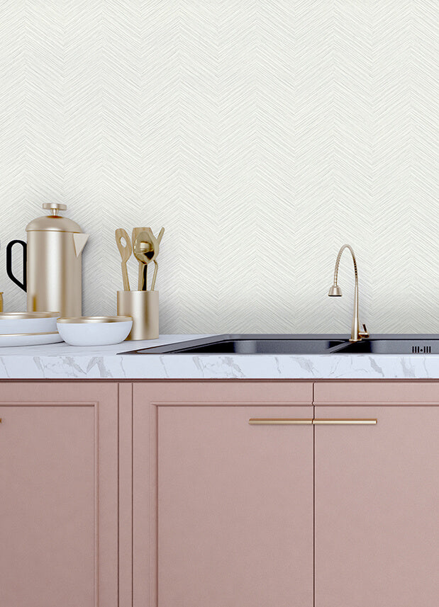 apex-white-weave-wallpaper-york-wallcoverings-2988-70400 - York Wallcoverings Wallpaper