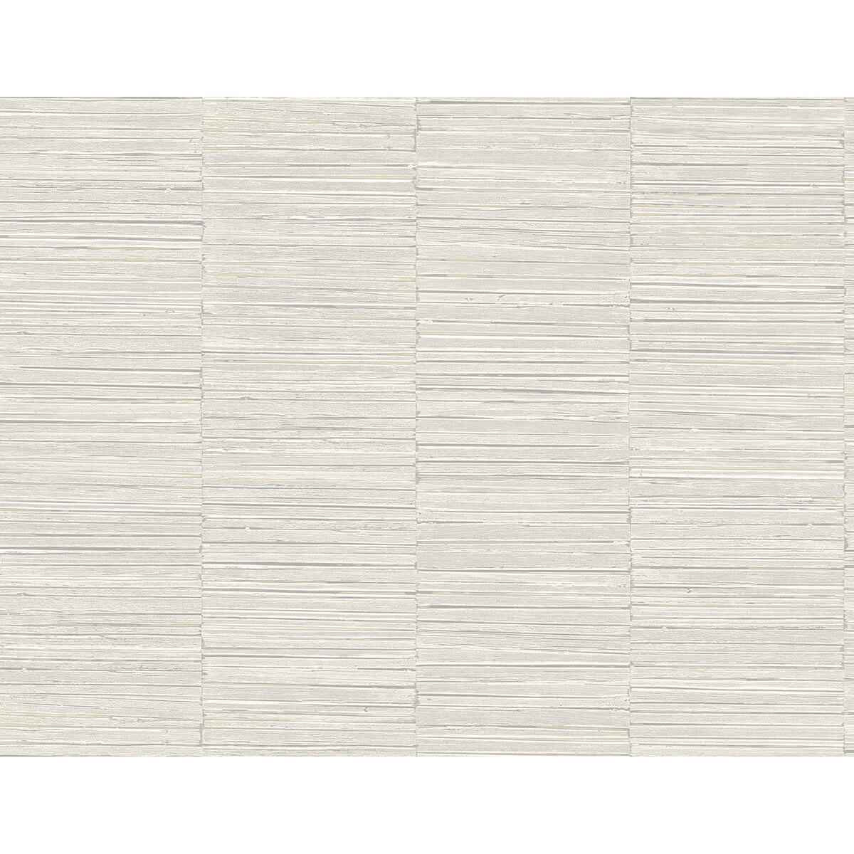 Jenga Light Grey Striped Column Wallpaper - York Wallcoverings - 2988-70605 - York Wallcoverings Wallpaper
