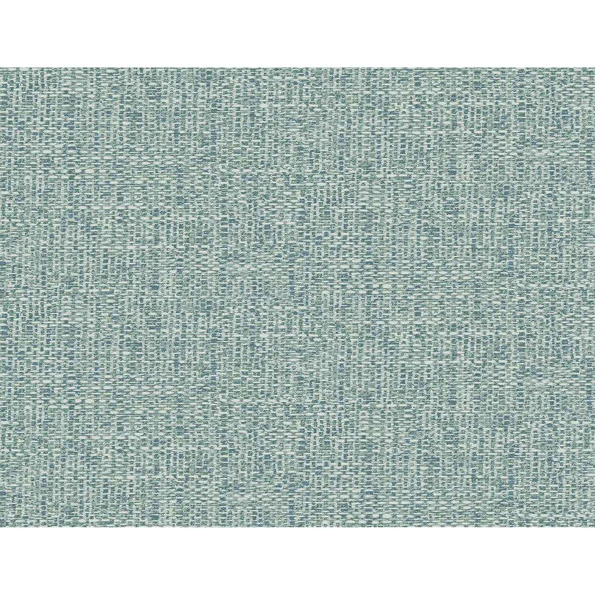 Snuggle Teal Woven Texture Wallpaper - York Wallcoverings - 2988-70904