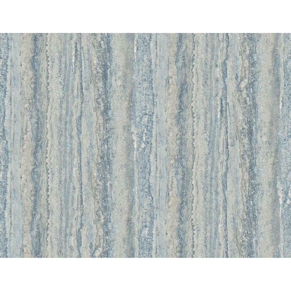 Hilton Blue Marbled Paper Wallpaper - York Wallcoverings - 2988-71102