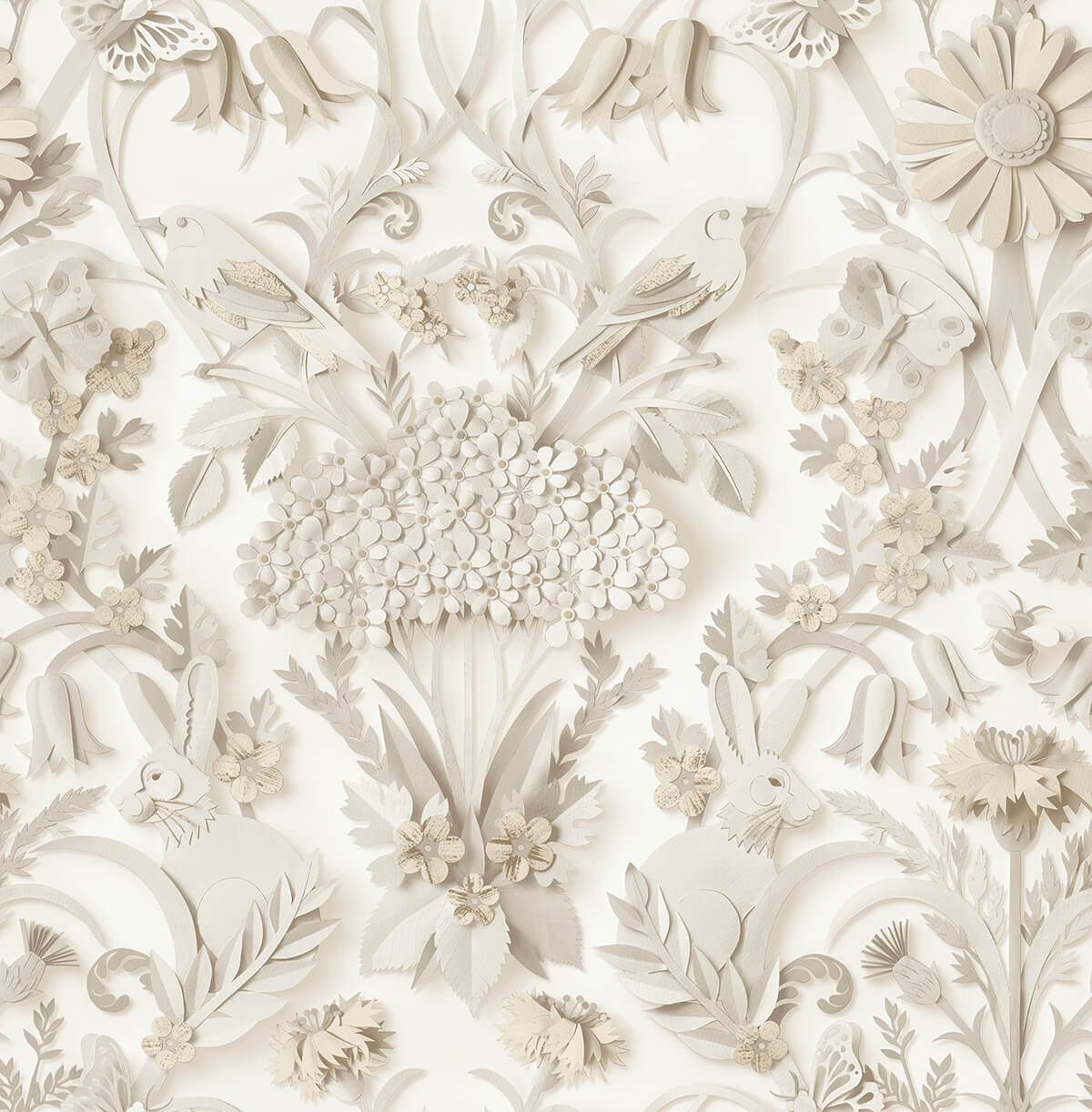 taupe-eloise-peel-and-stick-wallpaper-york-wallcoverings-nus4467 - York Wallcoverings Wallpaper