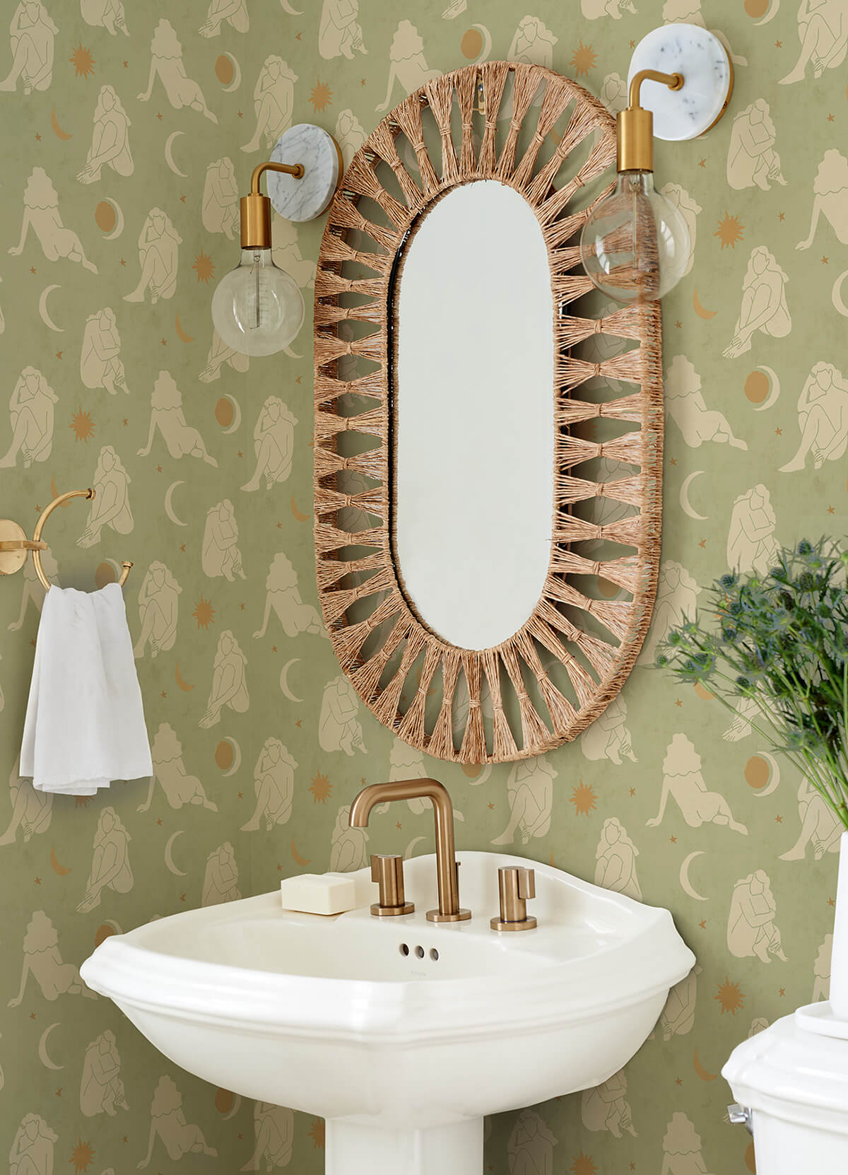 sage-nudes-novelty-peel-and-stick-wallpaper-york-wallcoverings-ahs4716 - York Wallcoverings Wallpaper