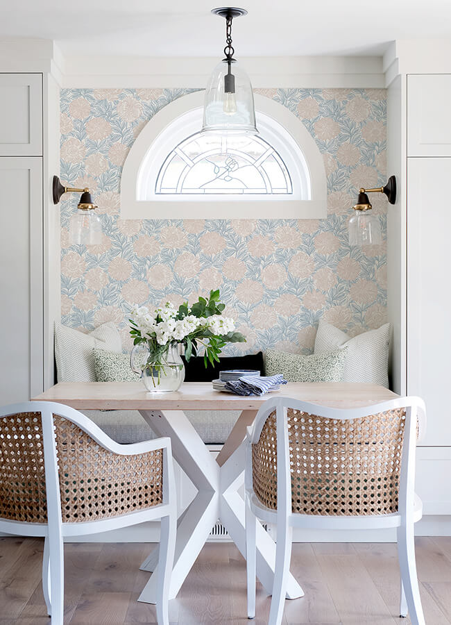 faustin-blush-floral-wallpaper-york-wallcoverings-4072-70046 - York Wallcoverings Papel pintado