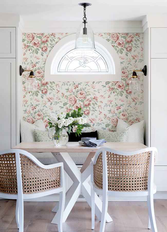 Manon Raspberry Rose Stitch Wallpaper - York Wallcoverings - 4072-70023 - York Wallcoverings Wallpaper