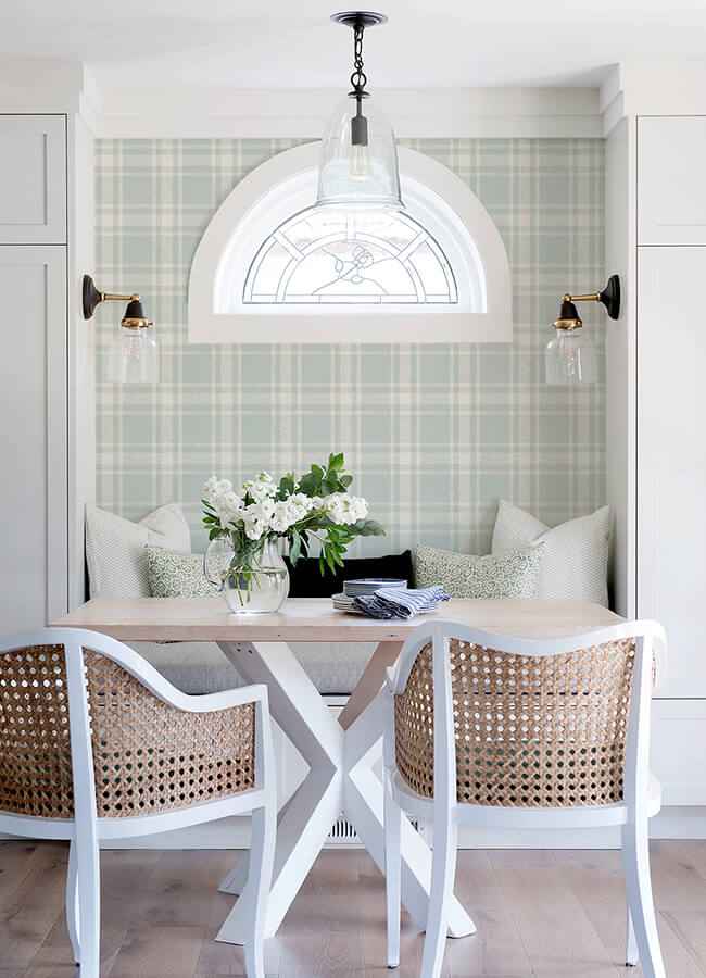 Antoine Light Blue Flannel Wallpaper - York Wallcoverings - 4072-70016 - York Wallcoverings Wallpaper