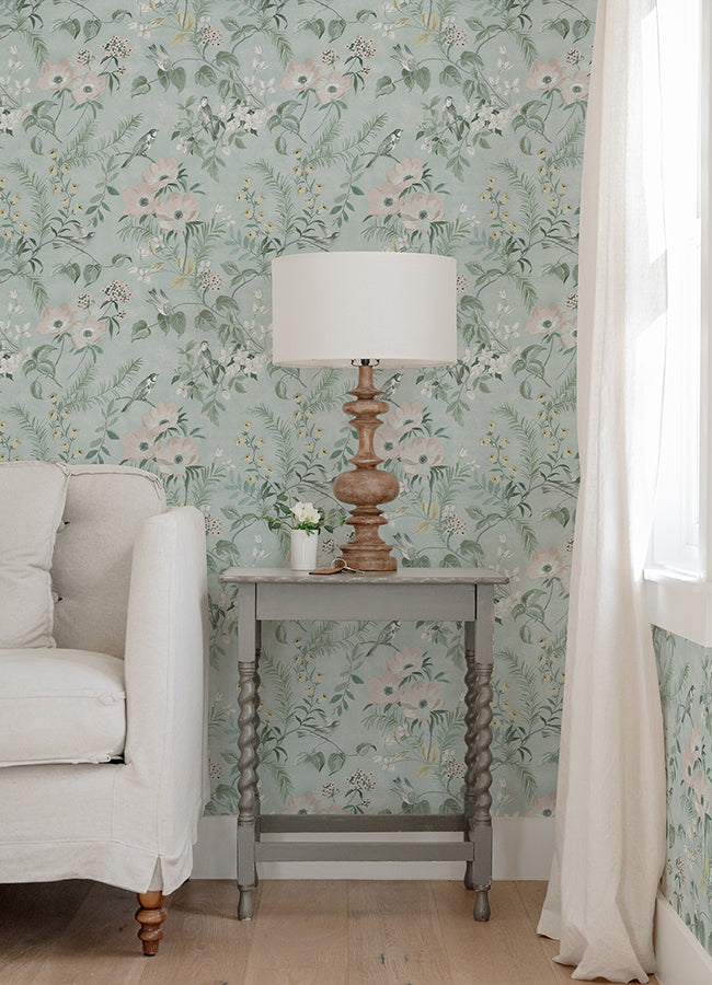 frederique-mint-floral-wallpaper-york-wallcoverings-4072-70005