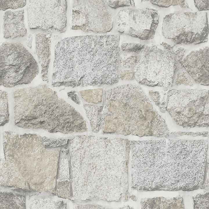 Axelle Light Grey Stone Wallpaper - York Wallcoverings - 4072-70042