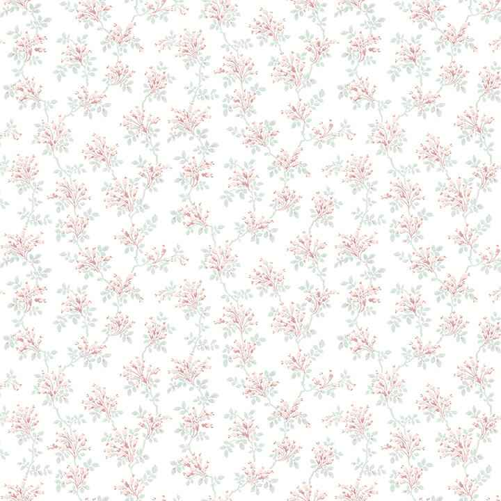 Sofiane Blush Botanical Trail Wallpaper - York Wallcoverings - 4072-70037 - York Wallcoverings Wallpaper