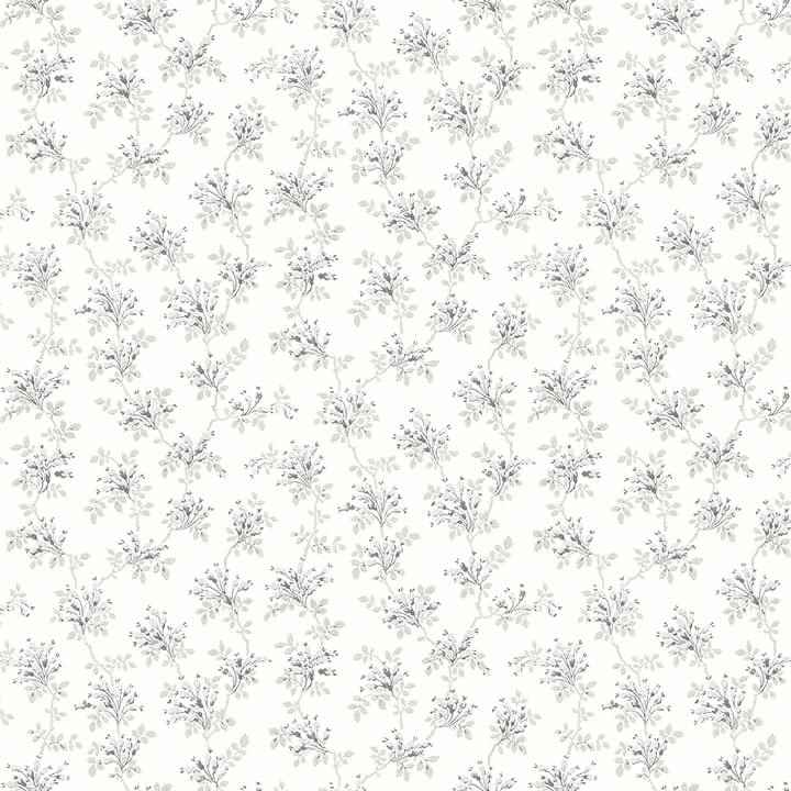Sofiane Grey Botanical Trail Wallpaper - York Wallcoverings - 4072-70040