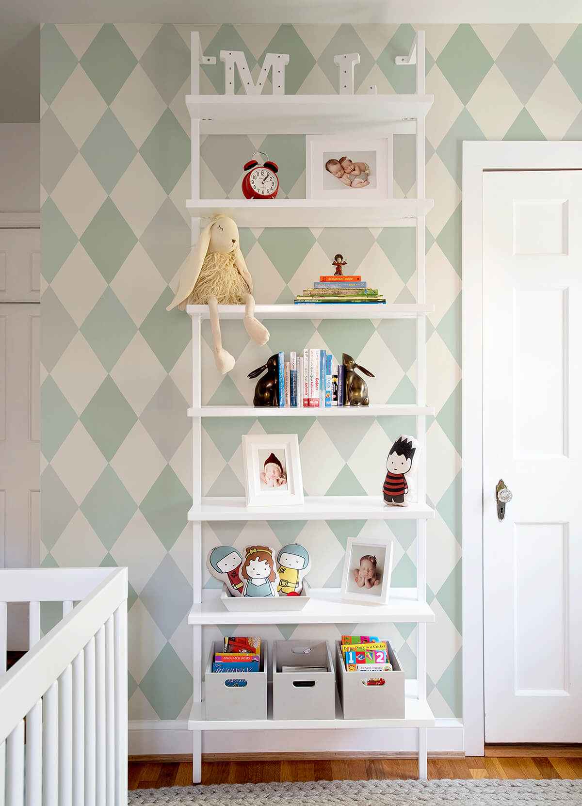 Kalas Light Blue Diamond Wallpaper - York Wallcoverings - 4111-63030 - York Wallcoverings Wallpaper