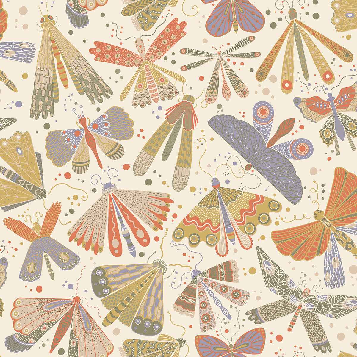 Flyga Moss Bonanza Wallpaper - York Wallcoverings - 4111-63024
