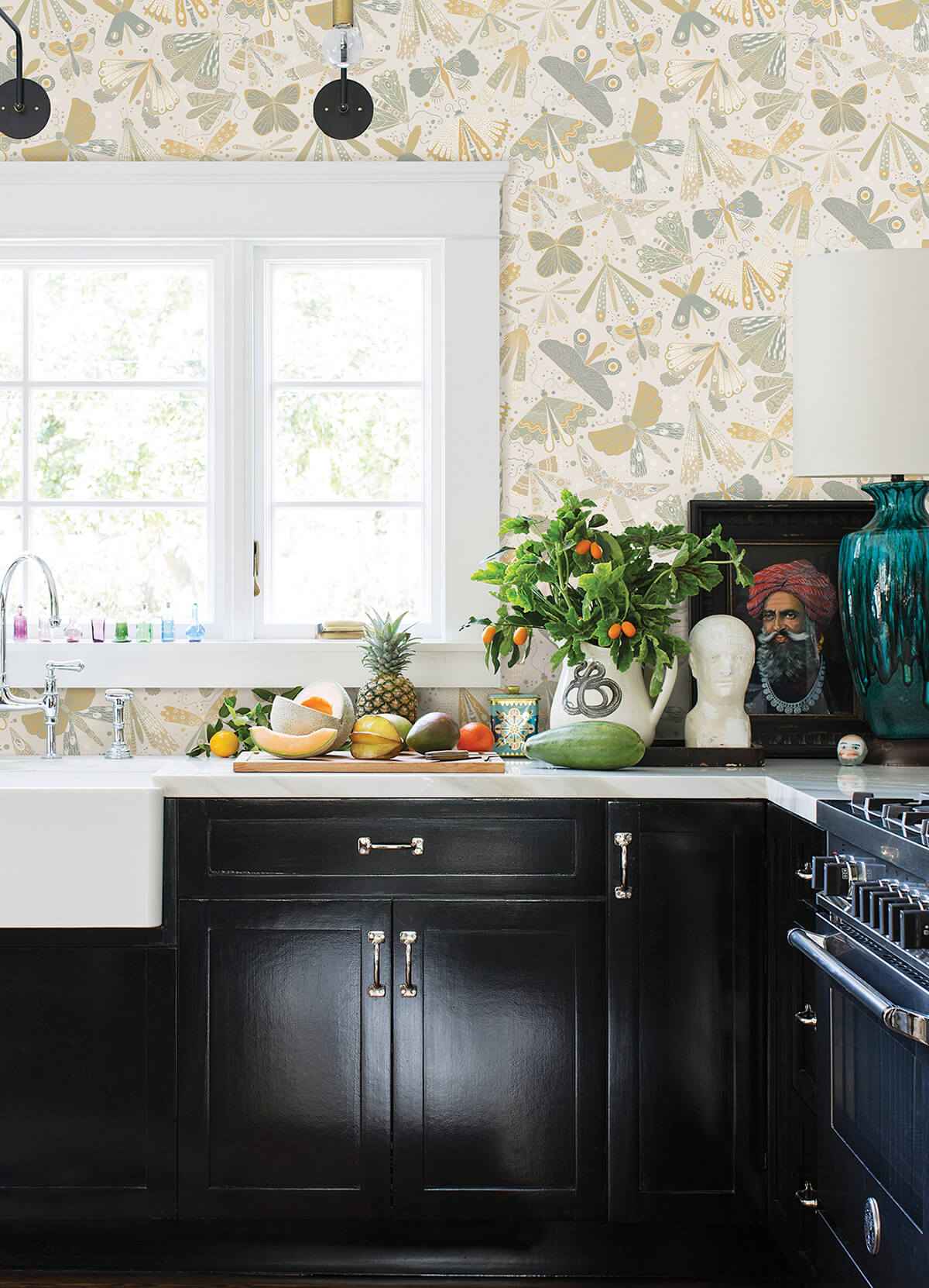 Flyga Light Blue Bonanza Wallpaper - York Wallcoverings - 4111-63025 - York Wallcoverings Wallpaper