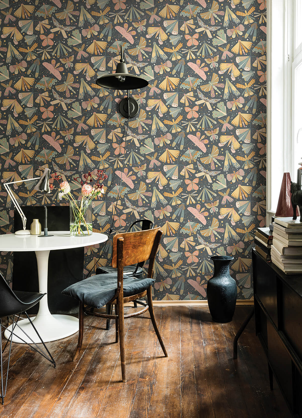 flyga-blue-bonanza-wallpaper-york-wallcoverings-4111-63022 - York Wallcoverings Wallpaper