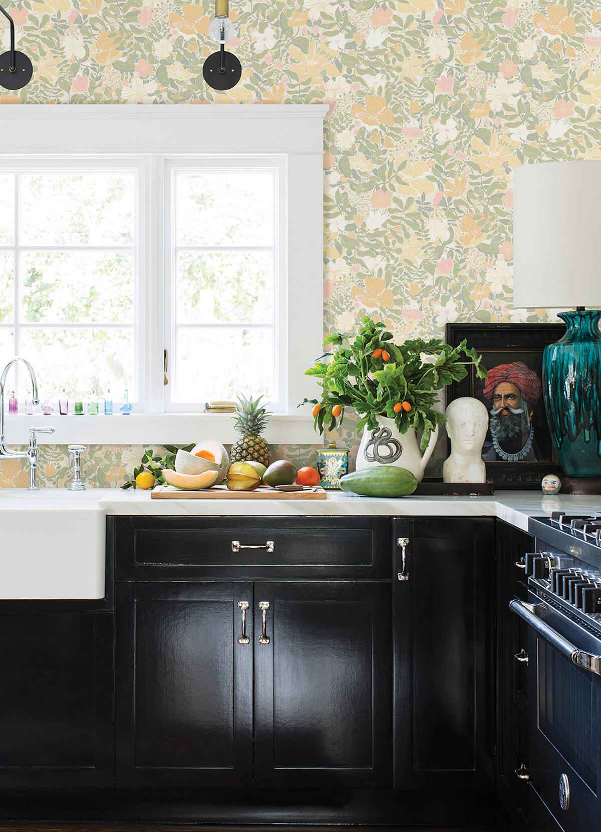 Midsommar Pastel Floral Medley Wallpaper - York Wallcoverings - 4111-63019 - York Wallcoverings Wallpaper