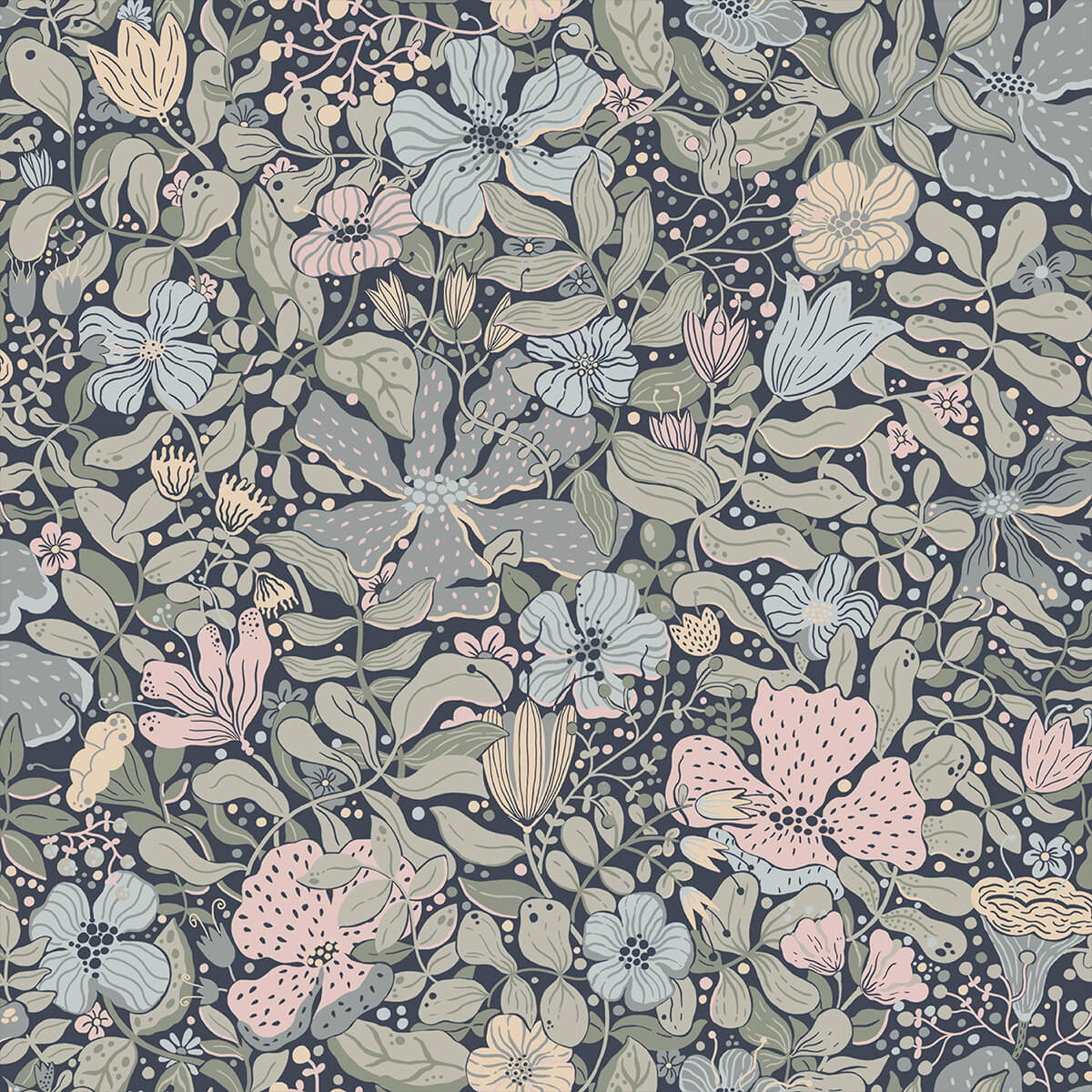 midsommar-dark-blue-floral-medley-wallpaper-york-wallcoverings-4111-63021