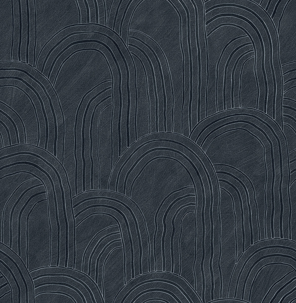 cabo-indigo-rippled-arches-wallpaper-york-wallcoverings-ast4685 - York Wallcoverings Wallpaper